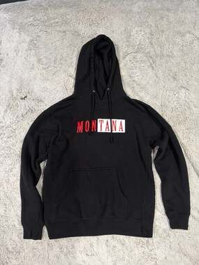 Adapt. San Francisco Montana Album Art Black Pullover Hoodie